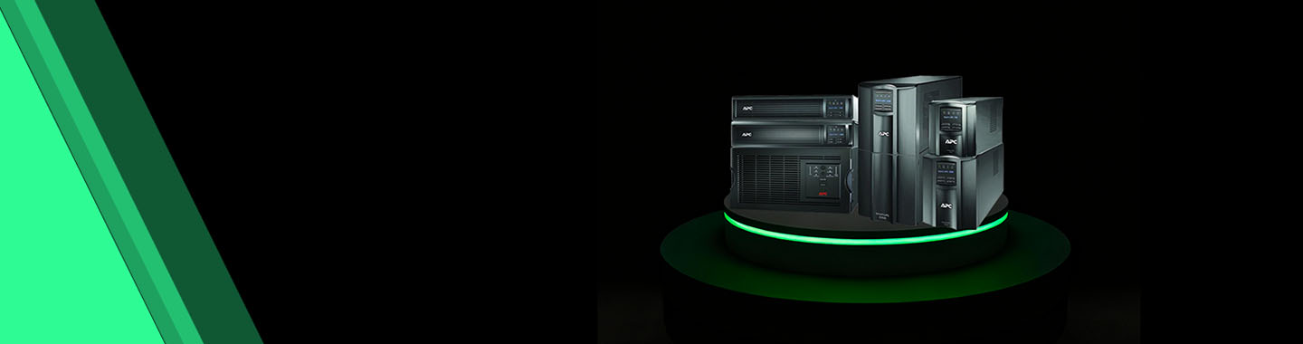 Dark Banner with APC Product Family